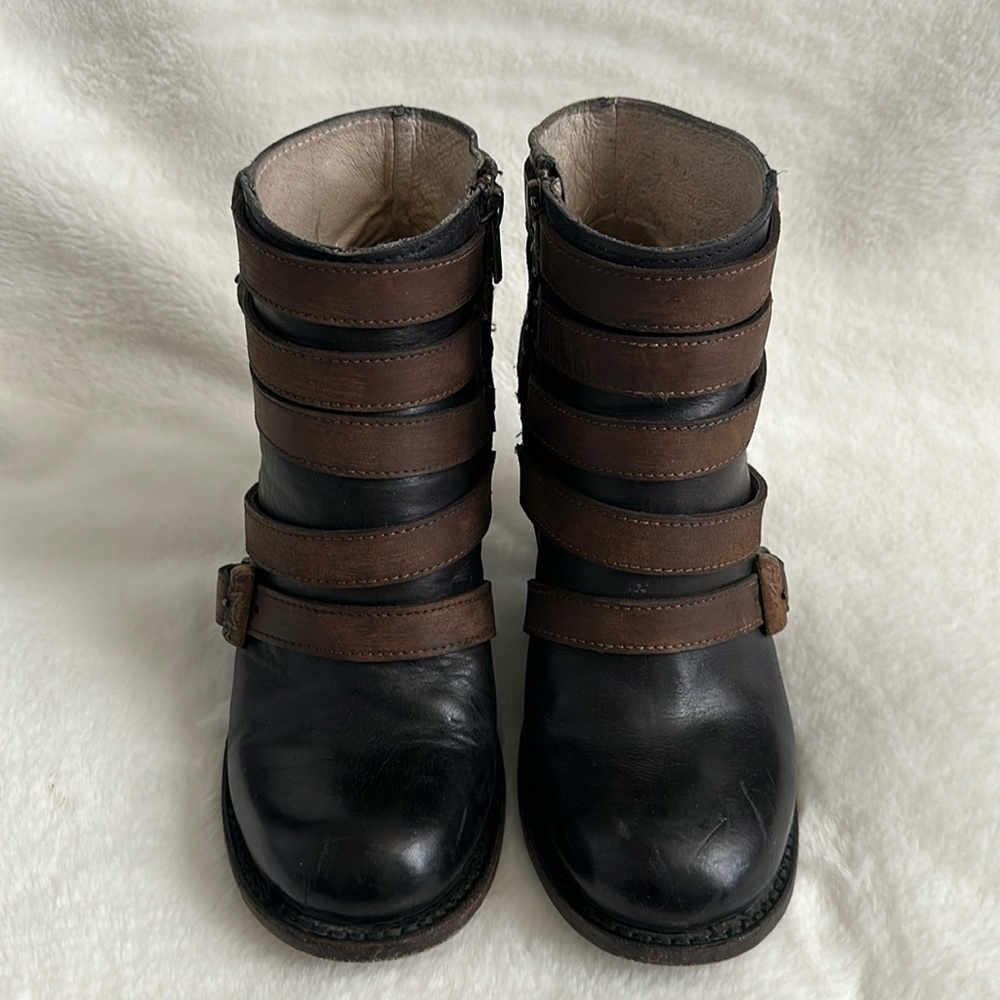 FREEBIRD ankle boots, black, size 8